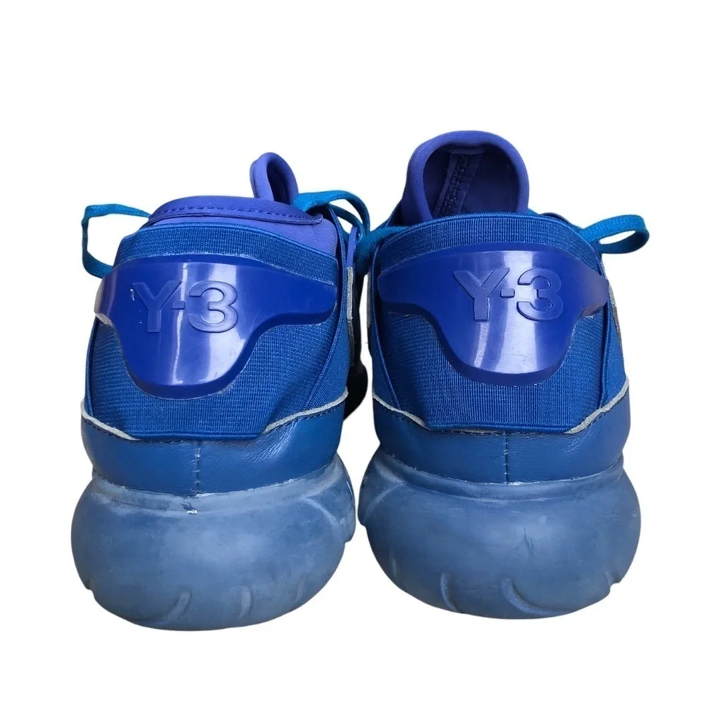 Y-3 Qasa High Yohji Yamamoto Blue Sneakers Mens 5.5